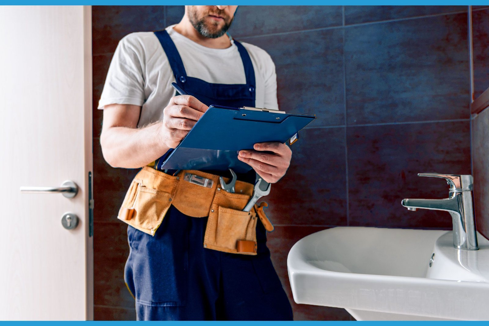 Plombier professionnel réalisant des vérifications d'entretien pour prévenir les fuites et optimiser la performance des installations sanitaires.